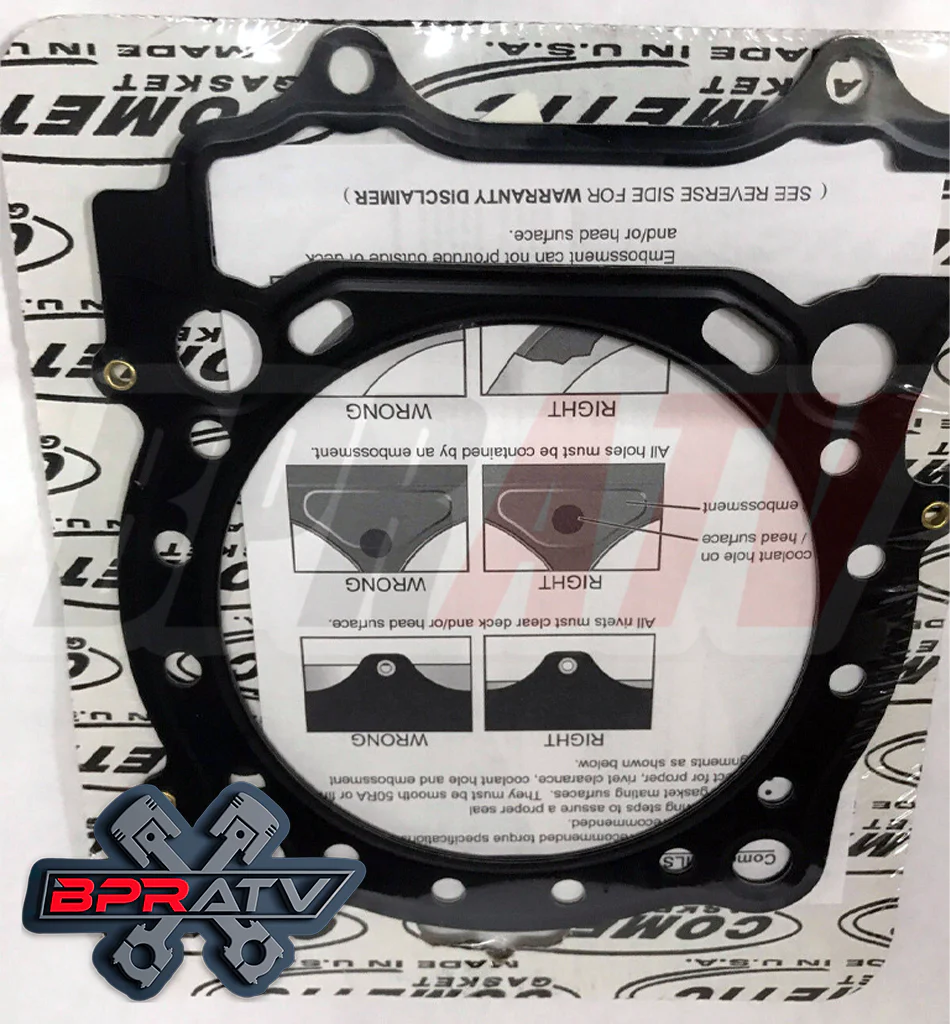 Yamaha YFZ450R YFZ 450R YFZ450X 98mm 480cc Big Bore Cometic Top End HEAD Gasket - Image 6