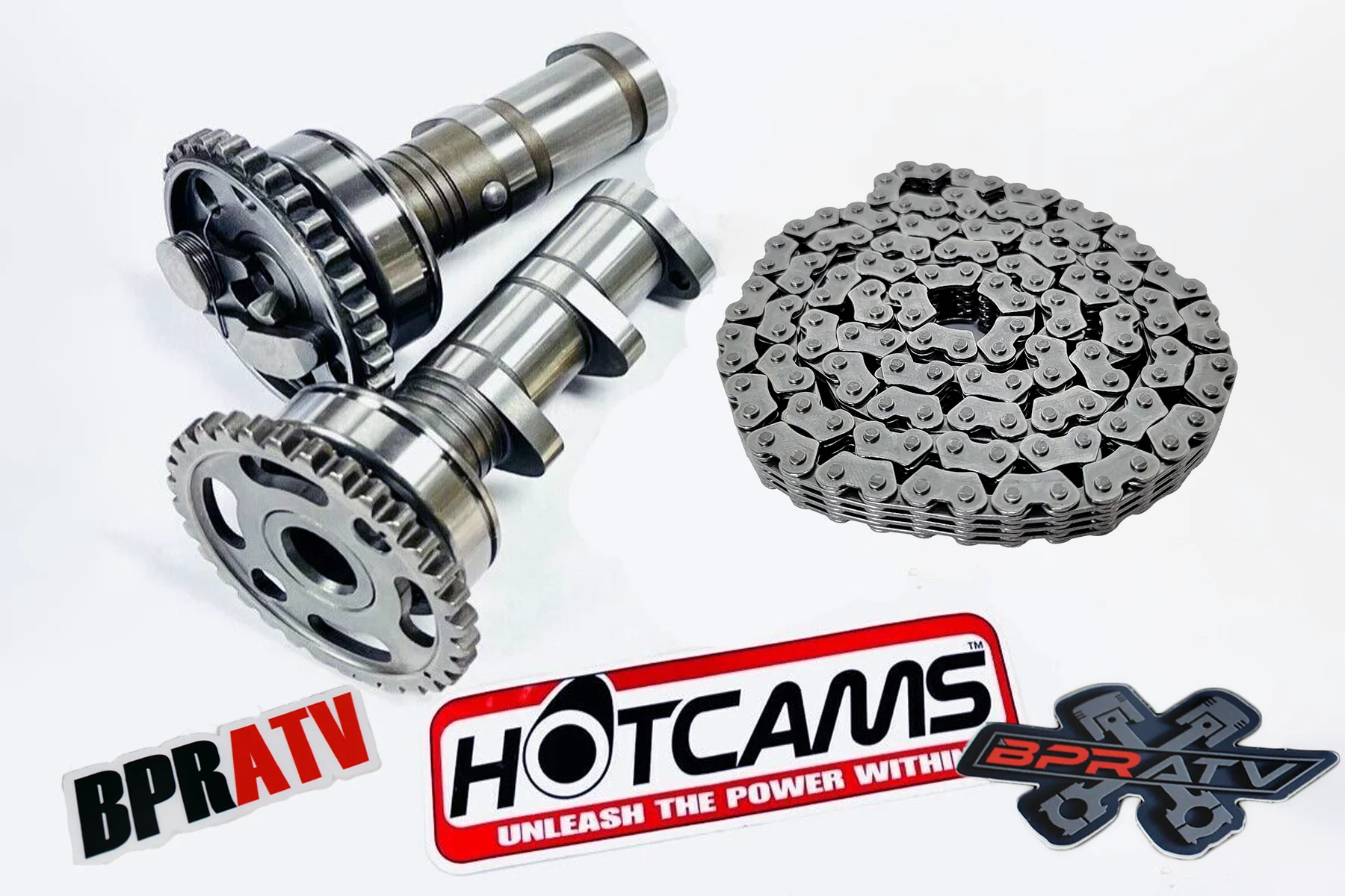 Yamaha YFZ450R YFZ450X Hot Cams Stage 1 Cam Kit HD Timing Chain Fuel Injected FI - Image 5