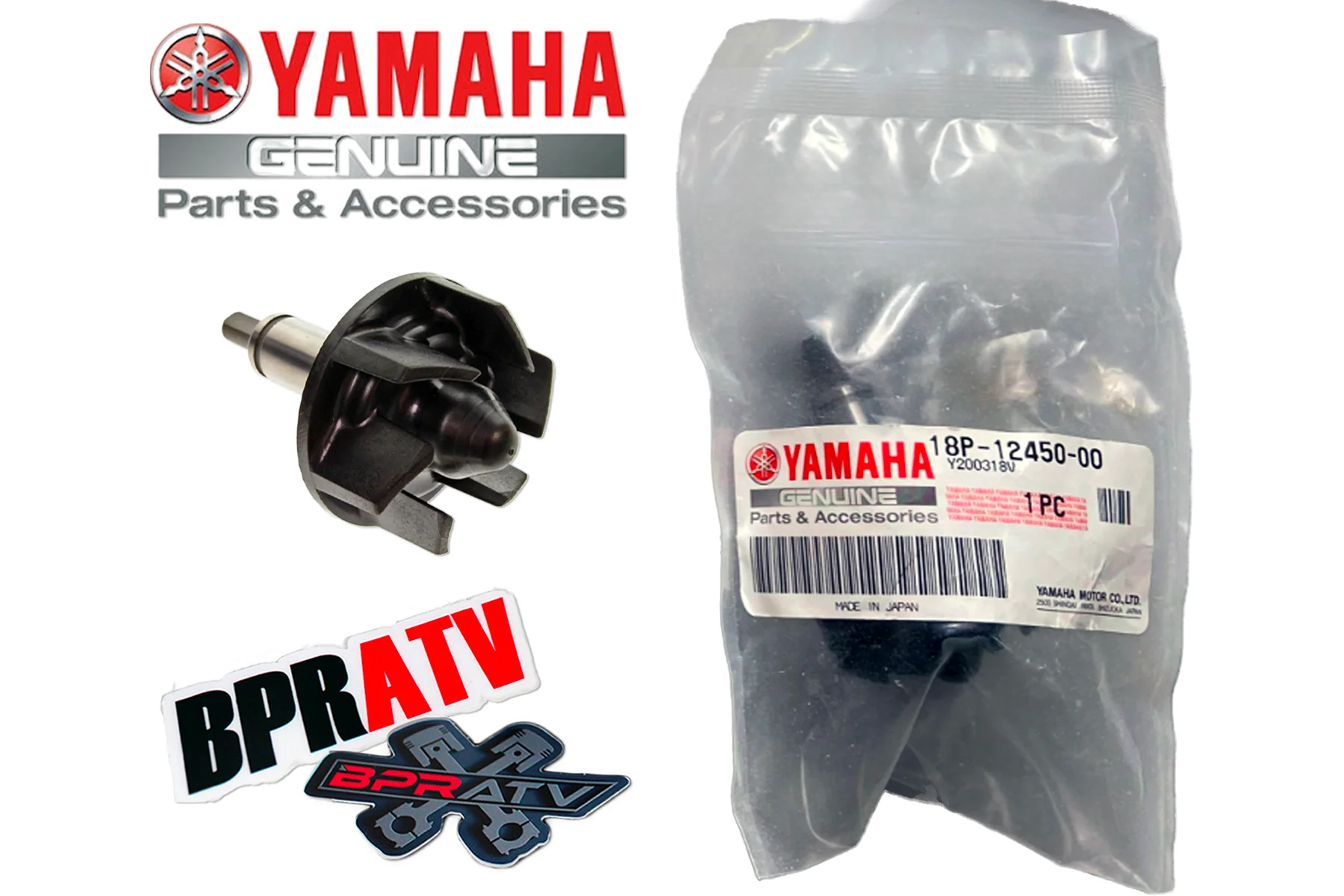 Yamaha YFZ450R YFZ450X OEM Water Pump Hot Rods or Vertex Water Pump Rebuild Kit - Image 3