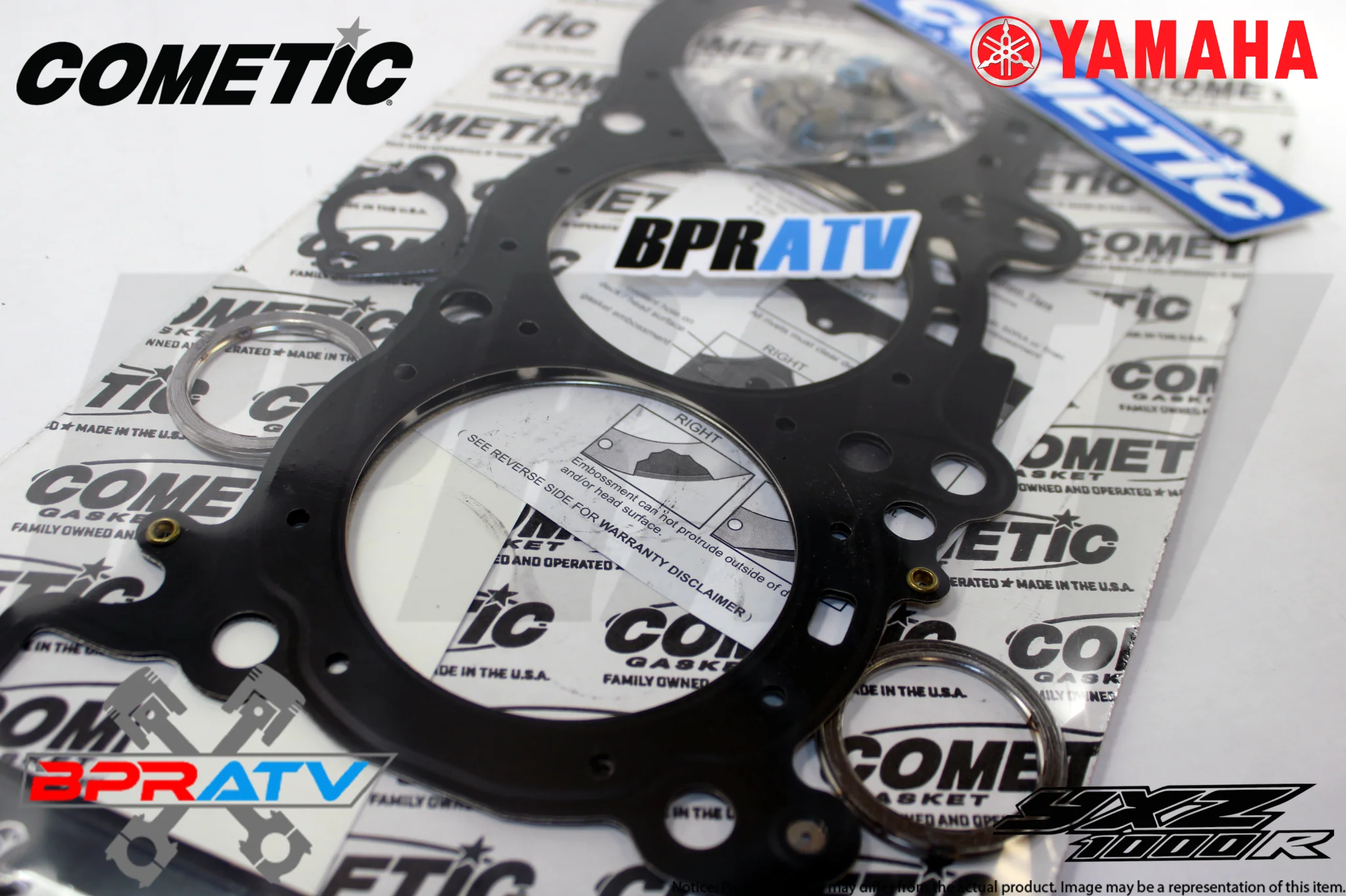 Yamaha YXZ1000R 80mm 9.5:1 JE Pistons Set Cometic & CP-Carrillo Connecting Rods - Image 16