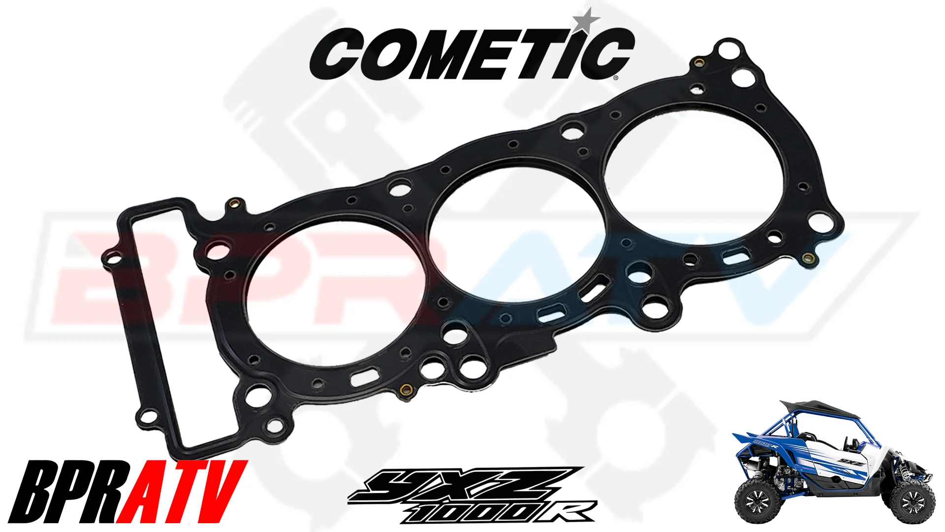 Yamaha YXZ1000R YXZ 1000 Titanium Head Stud Kit & Cometic MLS Head Gasket BPRATV - Image 11