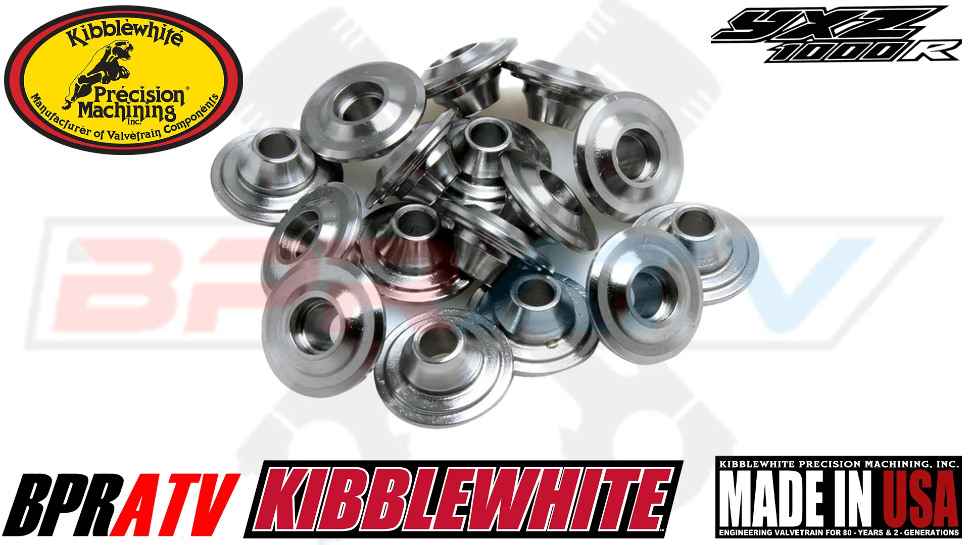 Yamaha YXZ1000R YXZ 1000R 1000 Kibblewhite Race TITANIUM Valve Springs Kit Seals - Image 5