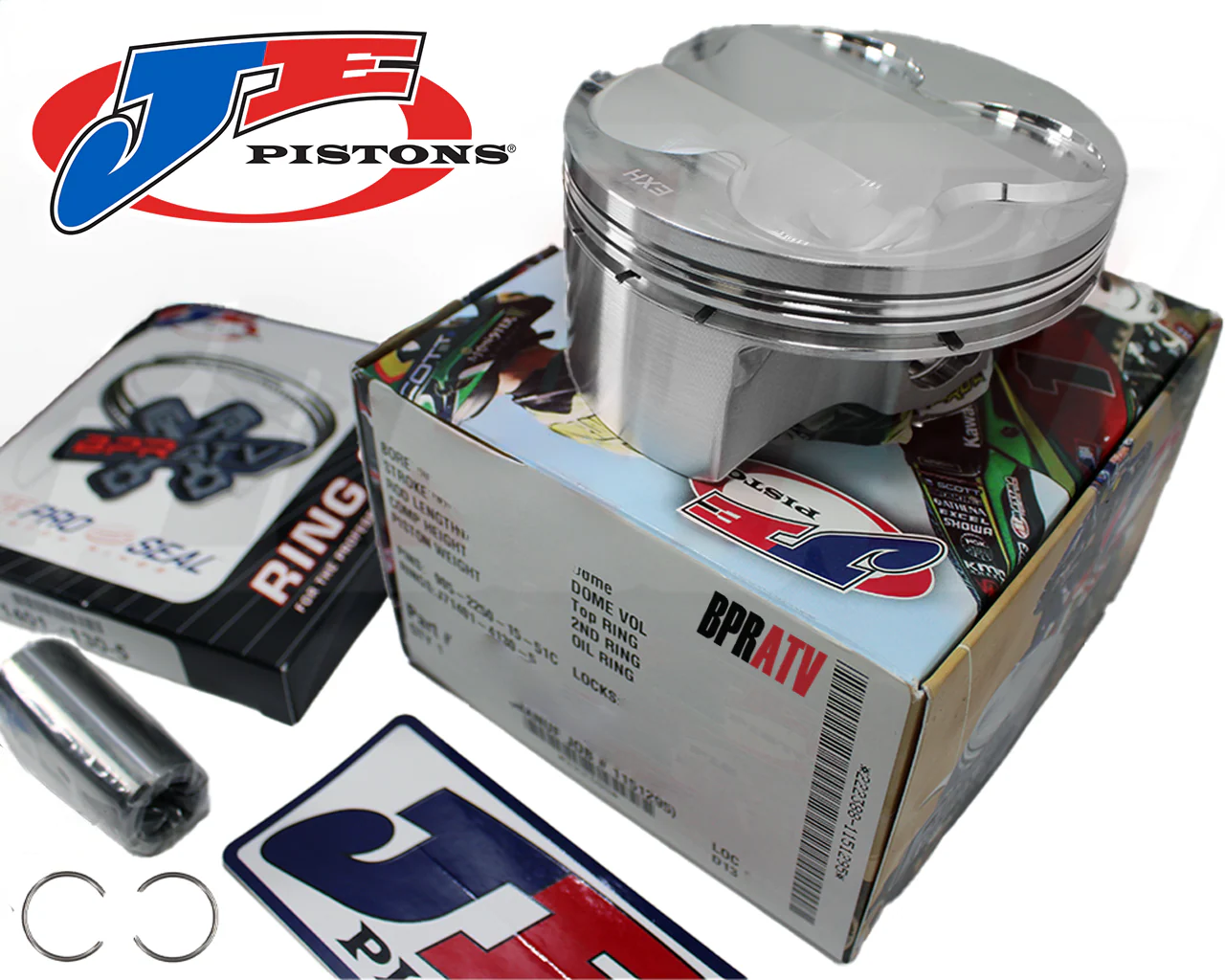 Yamaha YXZ1000R YXZ 1000R 80mm 9.5:1 JE Pistons Set Cometic Top End Rebuild Kit - Image 9