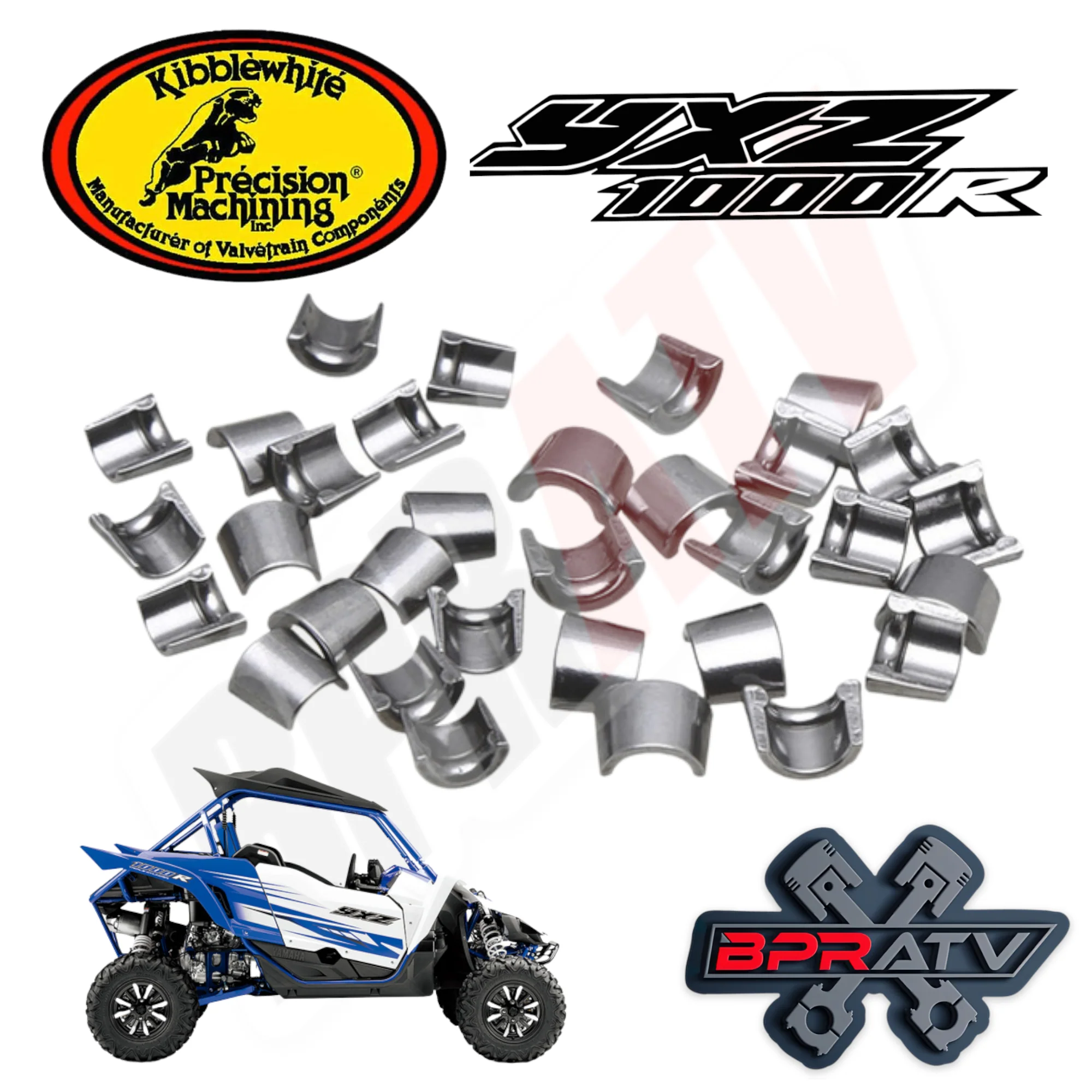 Yamaha YXZ1000R YXZ 1000R Kibblewhite TITANIUM Valve Springs Kit KEEPERS + SEALS - Image 5