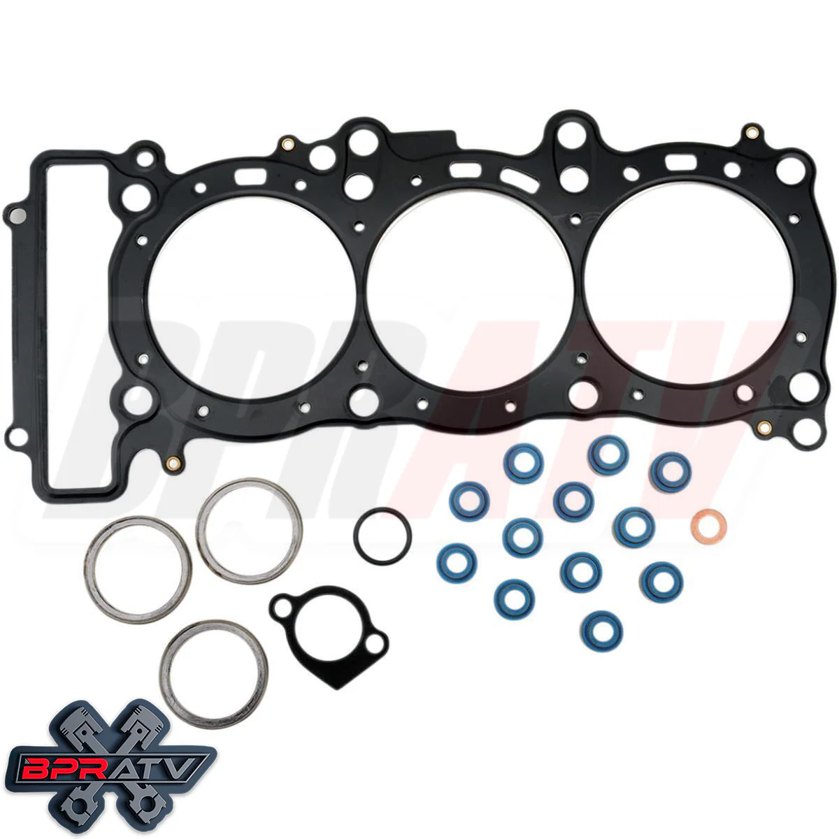 Yamaha YXZ1000R YXZ OEM Bore 80mm 11.5:1 CP Pistons Cometic Top End Gasket Kit - Image 4