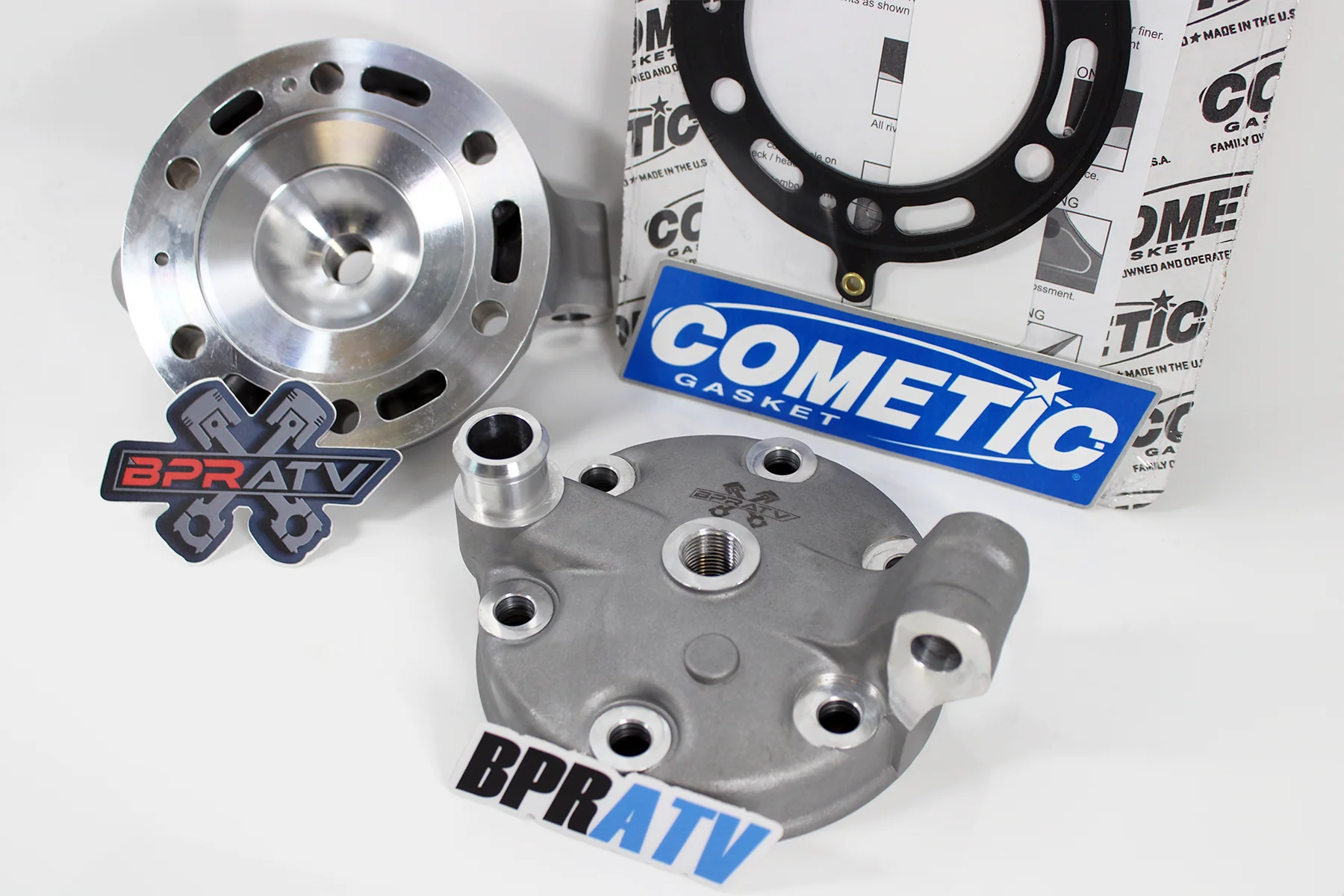 Yamaha YZ250 1999-2025 BPRATV Big Bore Cylinder Head Engine Top End Cometic Kit - Image 10