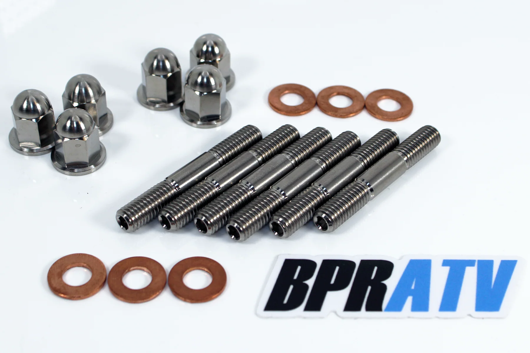 Yamaha YZ250 2 Stroke TITANIUM Cylinder Head Replacement Upgrade Head Bolts Nuts - Image 8