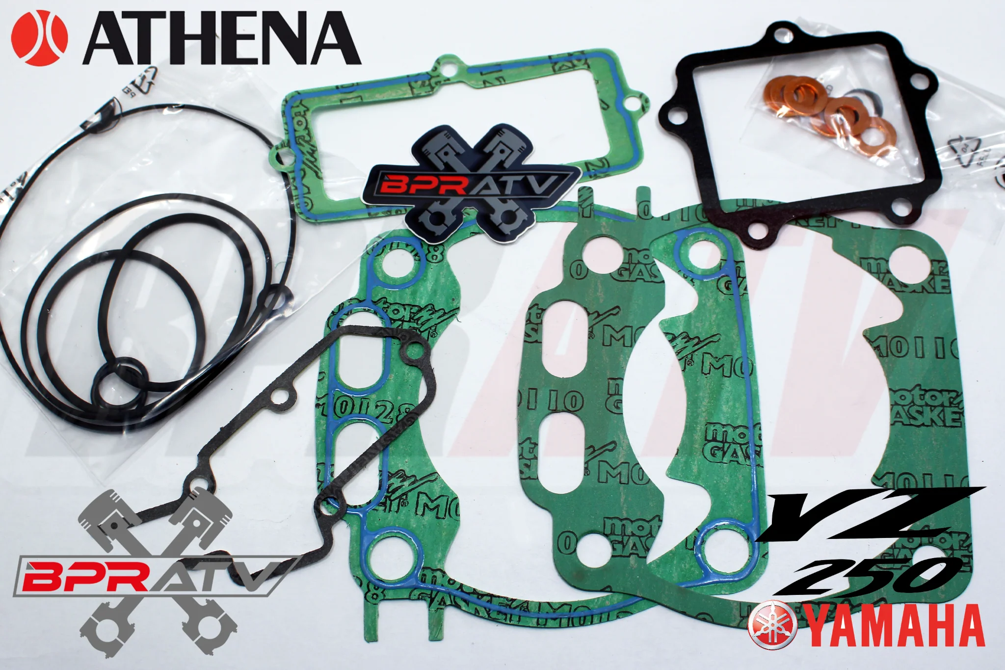Yamaha YZ250 YZ 250 2 Stroke ATHENA Big Bore 72 mil Top End Gasket Kit All Years - Image 2