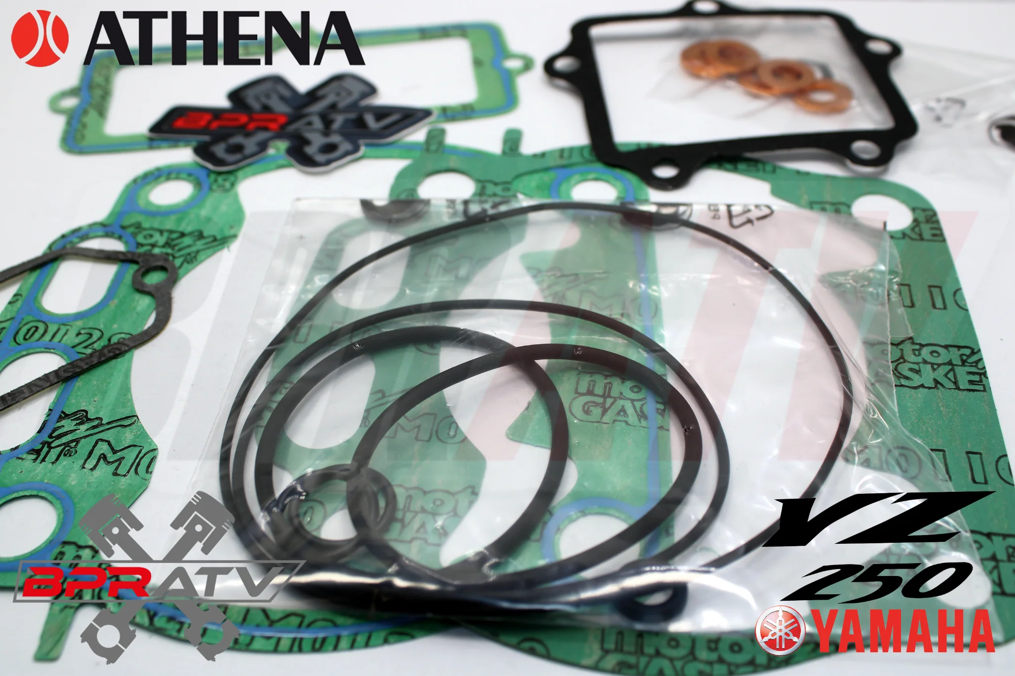 Yamaha YZ250 YZ 250 2 Stroke ATHENA Big Bore 72 mil Top End Gasket Kit All Years - Image 3