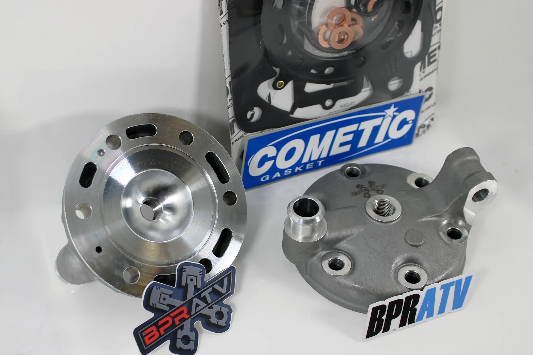 Yamaha YZ250 YZ 250 BIG BORE 72mm Replacement Cylinder Head & Cometic Gasket Kit - Image 4