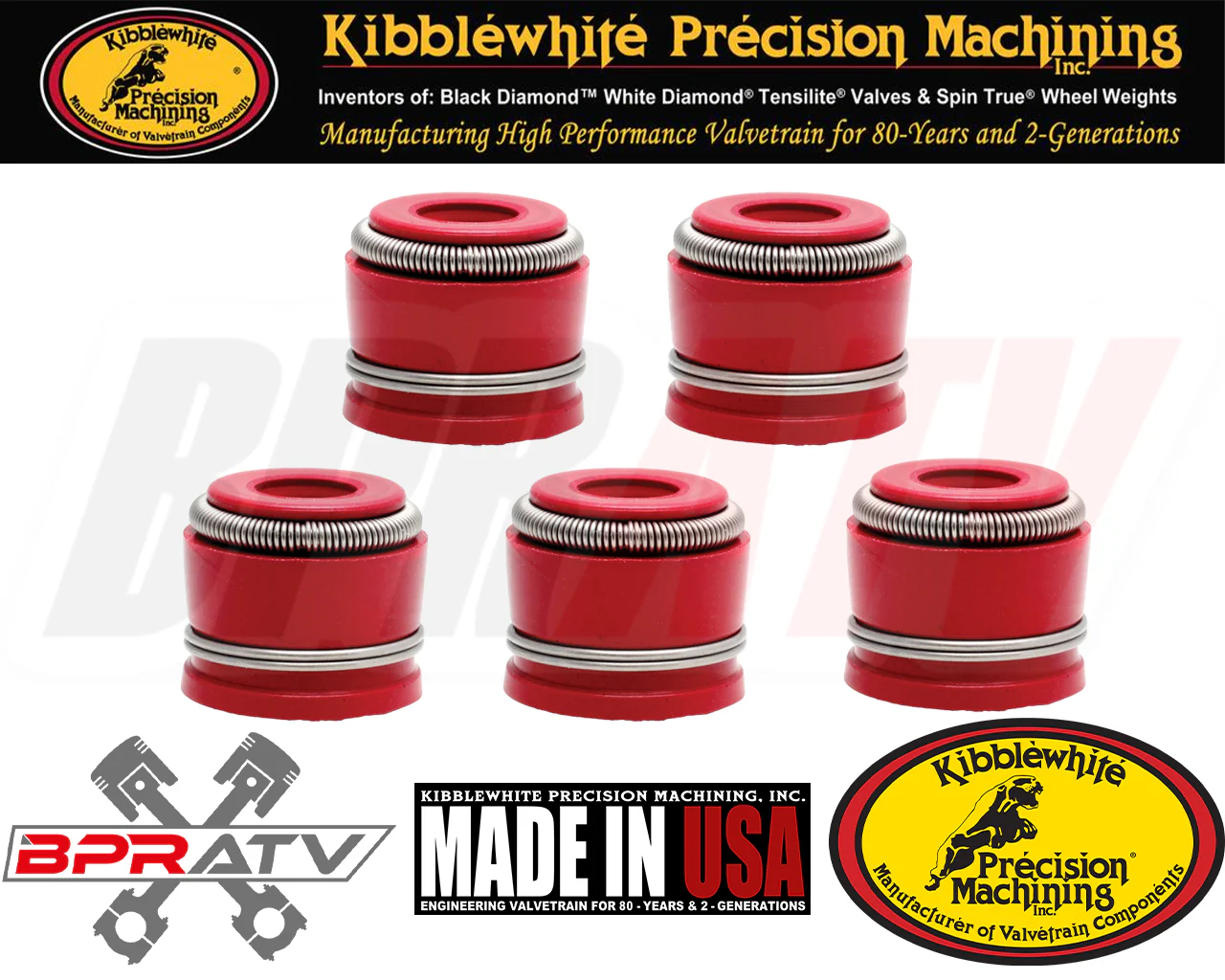 Yamaha YZ250F YZ 250F Kibblewhite Intake Exhaust Valves Titanium Springs Kit USA - Image 7