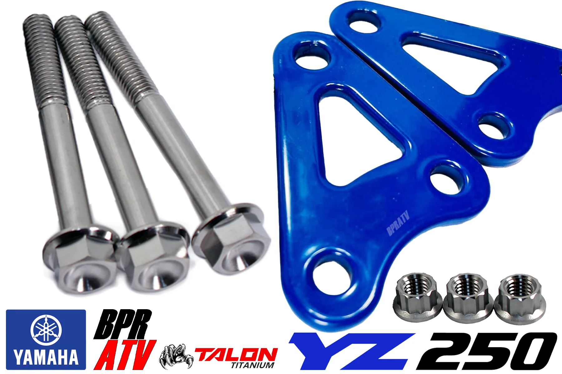 Yamaha YZ250X YZ 250X Motor Mount Billet CNC Engine Mounting Kit TITANIUM Bolts - Image 2
