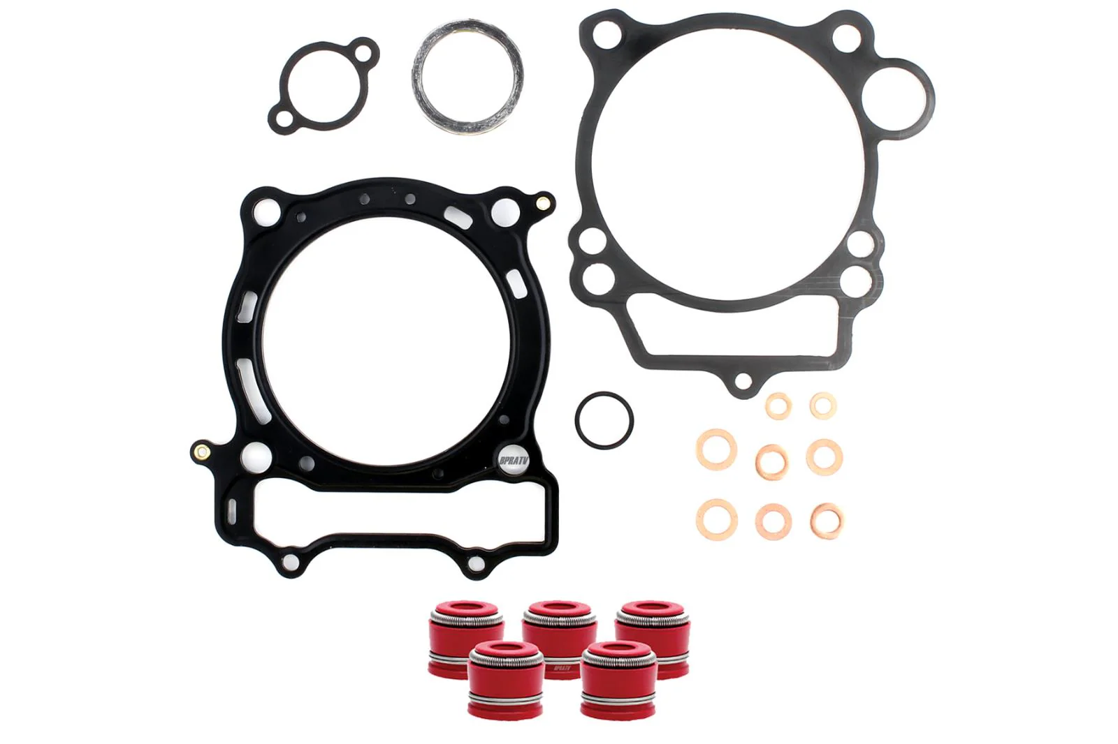 Yamaha YZ450F 98mm 99mm Cometic Big Bore Gasket Kit + KPMI RED Viton Valve Seals - Image 8