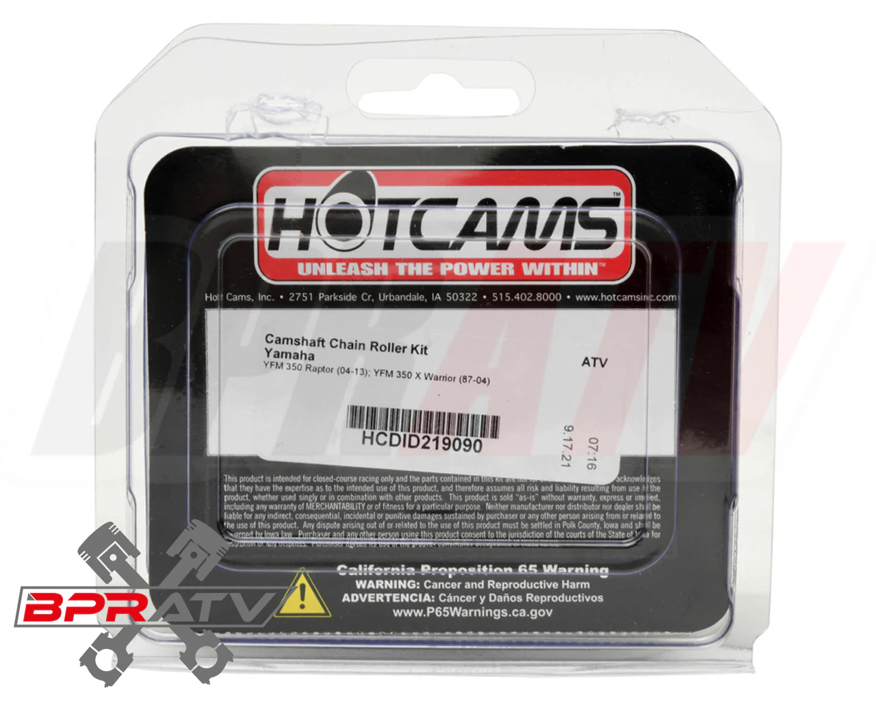 Yamana Warrior Raptor 350 Hotcam Camshaft Stage 2 Two Hot Cam Chain Cam Bearings - Image 8