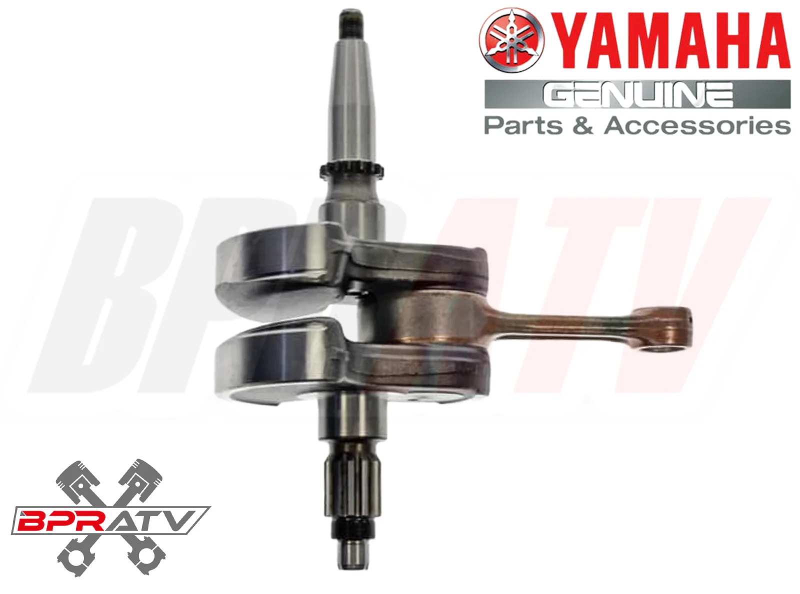 YFZ450R YFZ 450X Trued WELDED Genuine OEM Yamaha Crankshaft 18P-11400-04-00 - Image 4
