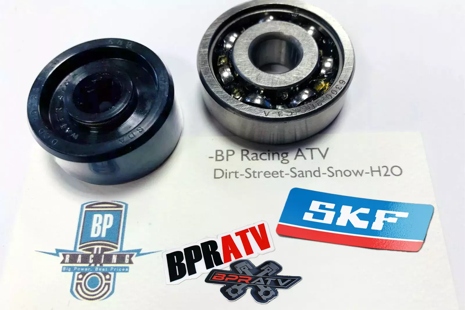 Banshee YFZ 350 RZ 350 Water Pump Seal Bearing H2O 93103-10011-00 93306-30003-00