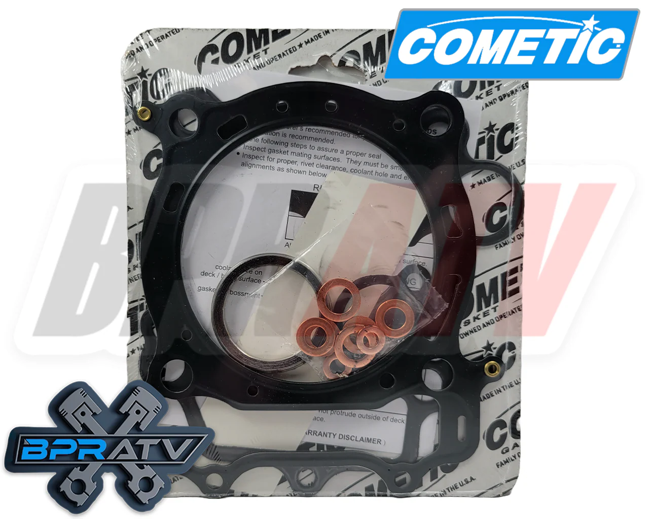 YFZ450 YFZ 450 98mm Big Bore Top End Head Gasket Kit Cometic Gaskets + Seals Set - Image 6