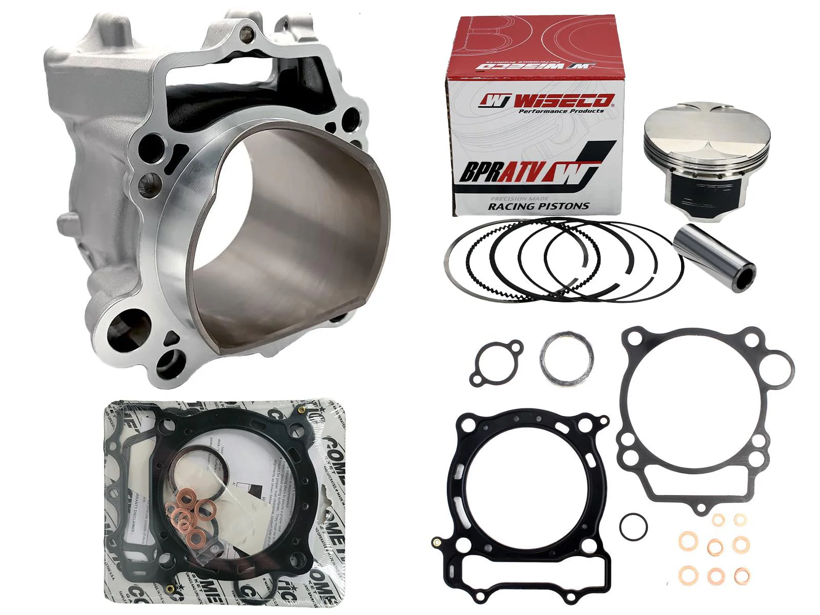 YFZ450 YFZ 450 Big Bore Kit 98mm 480cc Cylinder Top End Rebuild Kit & Head Studs - Image 3