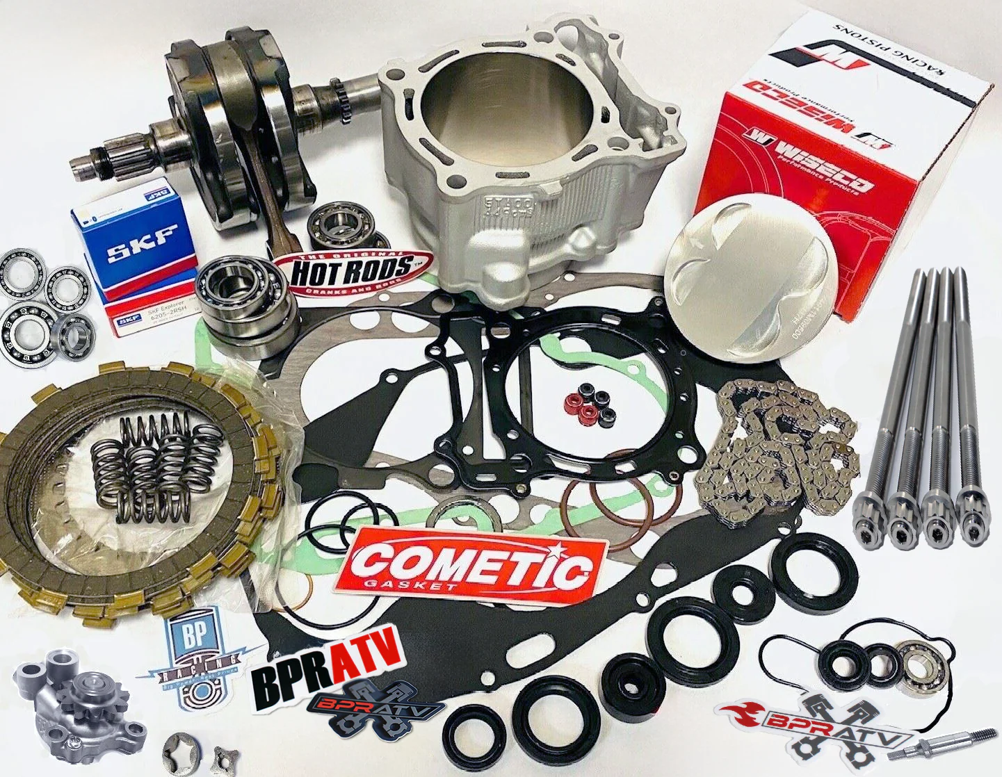 YFZ450 YFZ 450 Big Bore Stroker Crank Kit Oil Pump Top Bottom Complete Kit 500cc - Image 19