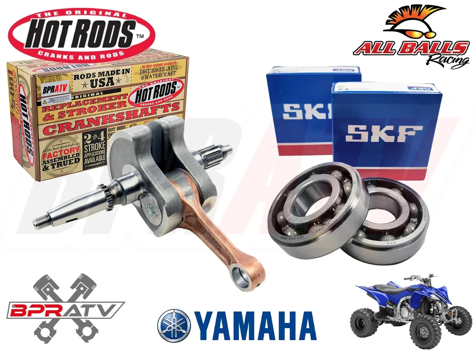 YFZ450 YFZ 450 Big Bore Stroker Crank Kit Oil Pump Top Bottom Complete Kit 500cc - Image 8