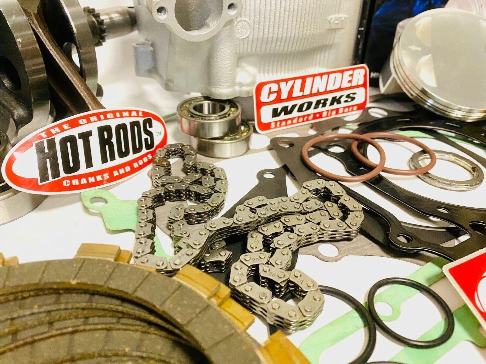 YFZ450 YFZ 450 Rebuild Kit With Cases Crankcases Complete Assembly Repair Parts - Image 4