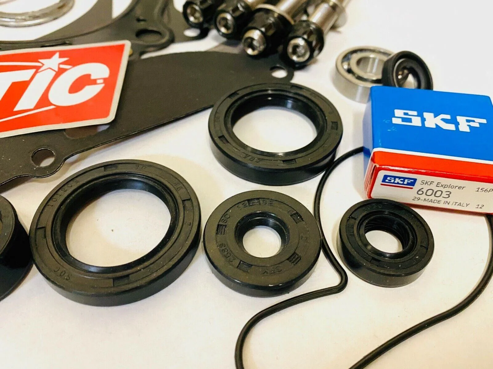 YFZ450 YFZ 450 Rebuild Kit With Cases Crankcases Complete Assembly Repair Parts - Image 7
