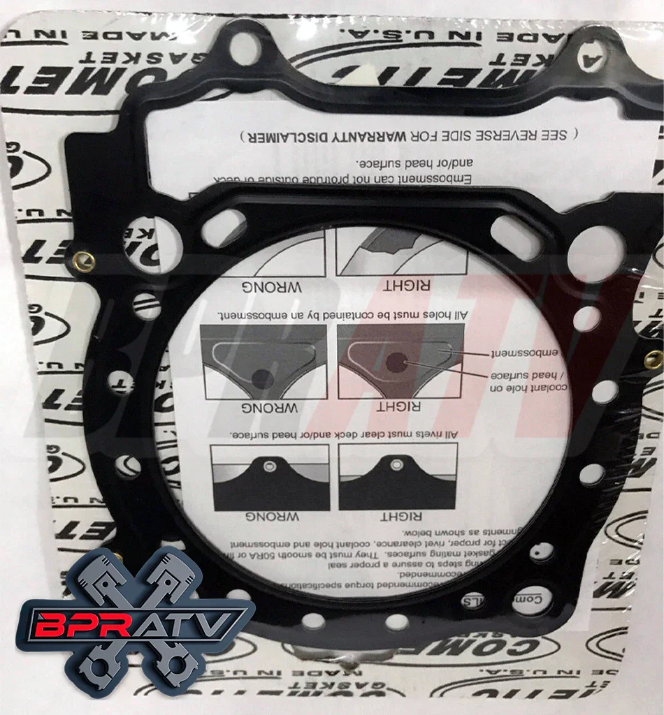 YFZ450 YFZ 450 YFZ450X 98mm 478cc Big Bore MLS Cometic Top End Gasket Kit C3068 - Image 12