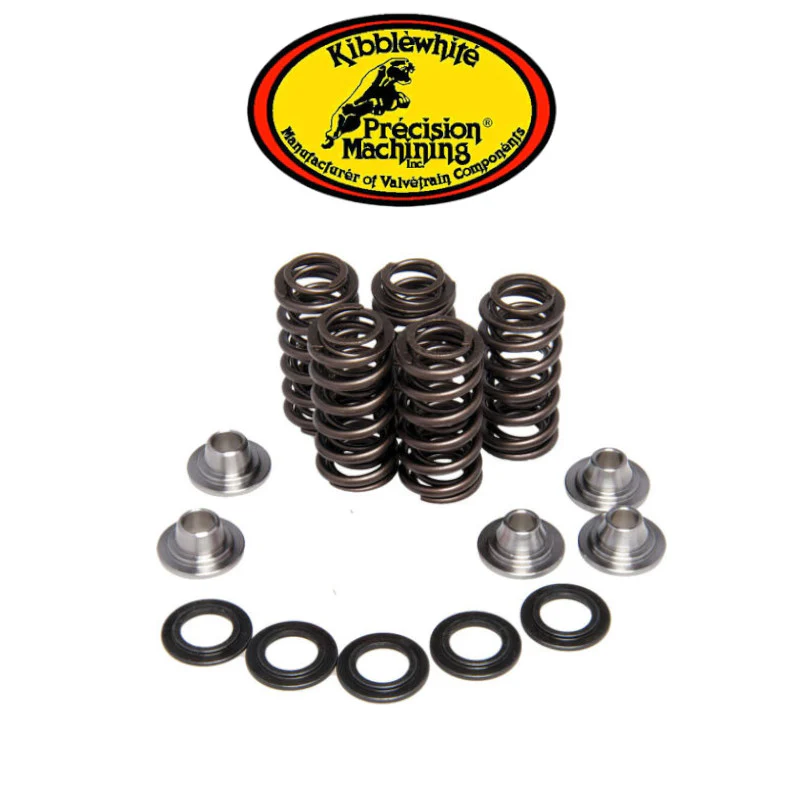 YFZ450 YFZ450R KIBBLEWHITE ➕1mm Intake Exhaust Valves Titanium Springs Kit Seals - Image 5