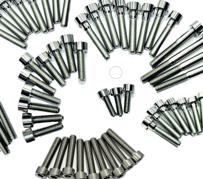 YFZ450R Titanium Bolt Kit Crankcase Water Oil Pump Left Right Clutch Cover Bolts - Image 3
