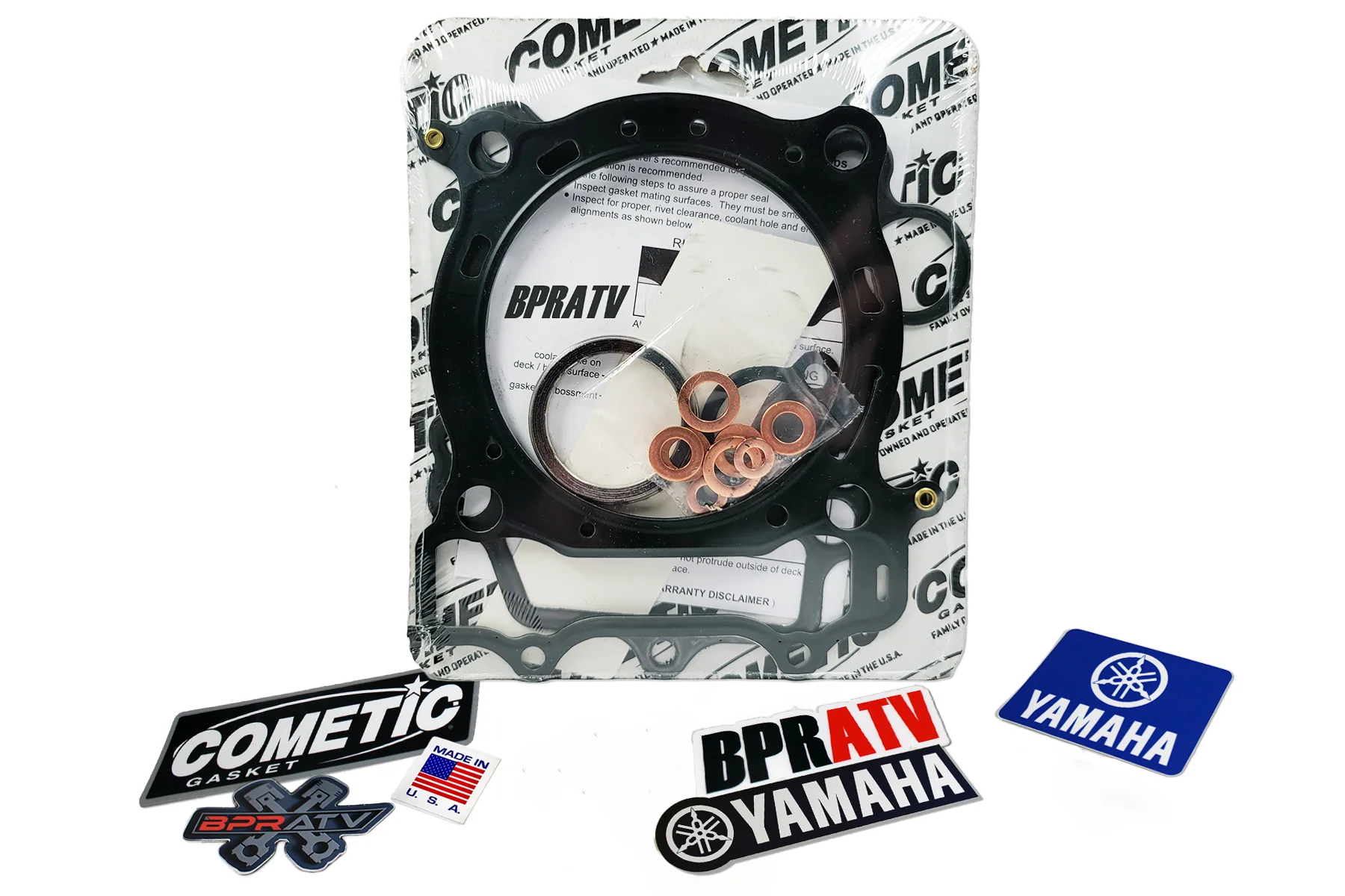 YFZ450R YFZ 450R 98mm Cylinder Works CP Carrillo Piston & Cometic Gasket Top Kit - Image 8