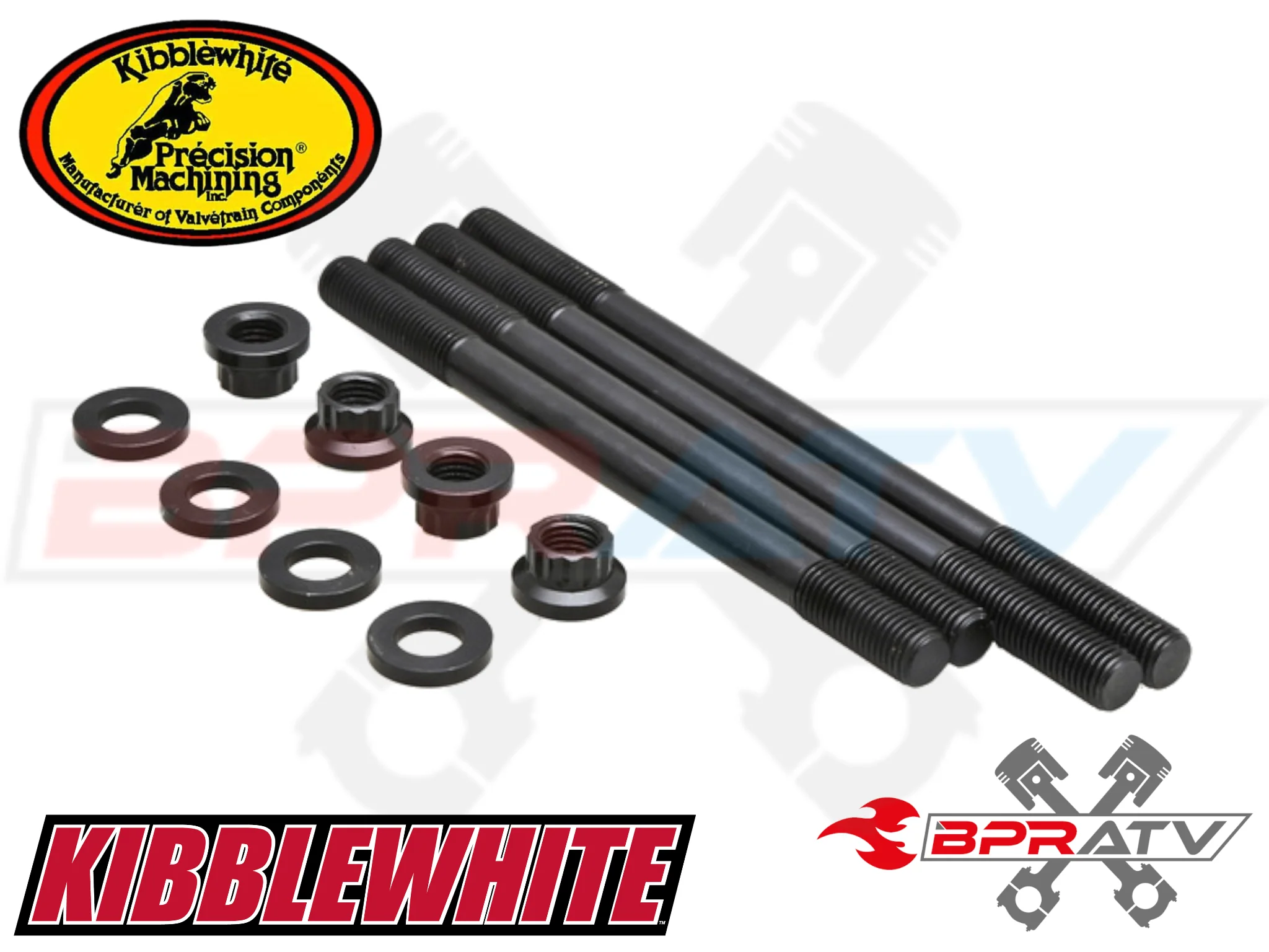 YFZ450R YFZ 450R Kibblewhite Head Stud Bolts Kit KPMI Cylinder Stud Kit 80-82800 - Image 3