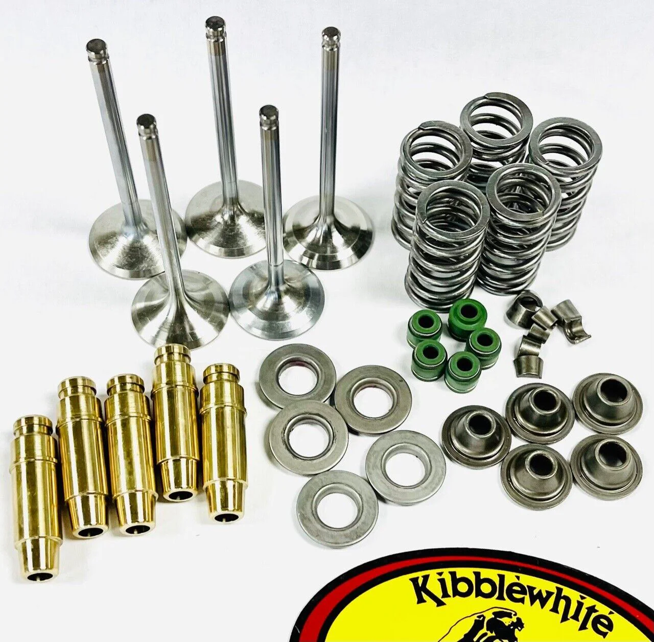 YFZ450R YFZ 450R Kibblewhite Valves Stainless Valve Spring & Guides Complete Kit