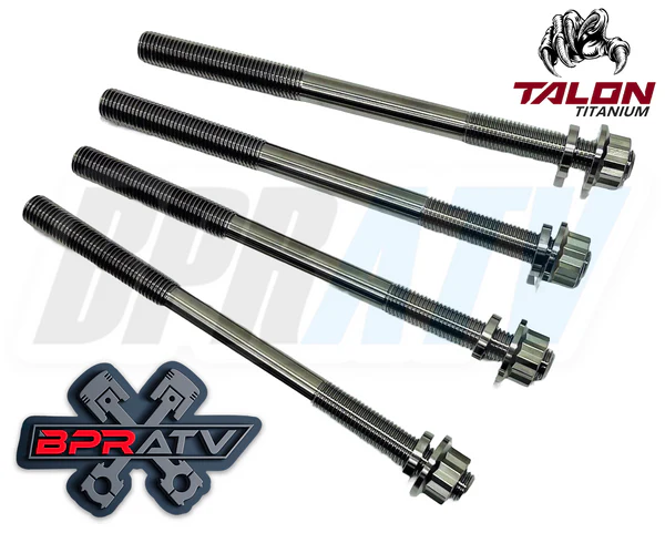 YFZ450R YFZ 450R TITANIUM Head Studs Best Strongest Head Stud Cylinder Bolts Kit - Image 8