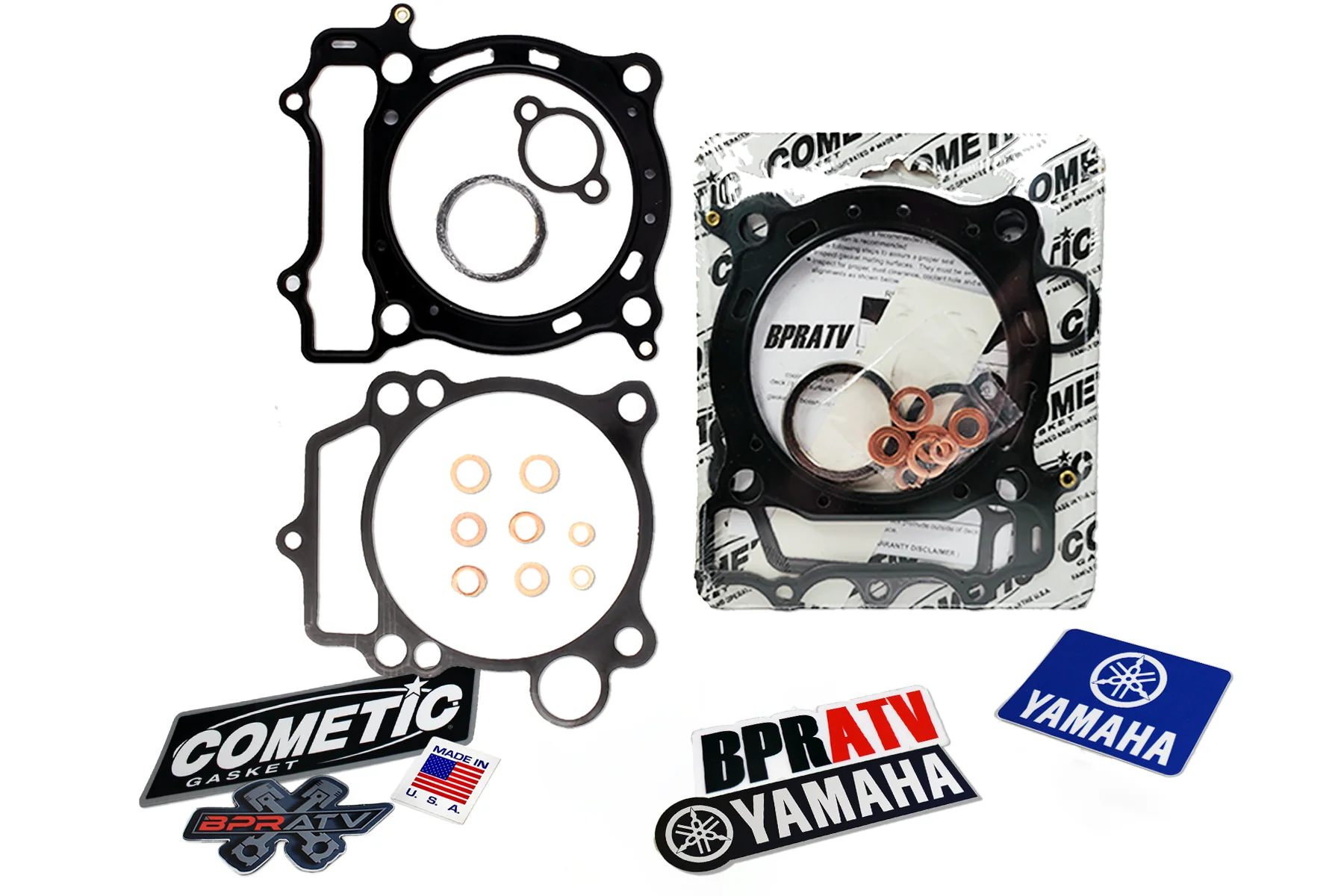 YFZ450R YFZ 450R YFZ450X 95mm Stock Standard Bore CP Piston Rings Cometic Gasket - Image 4