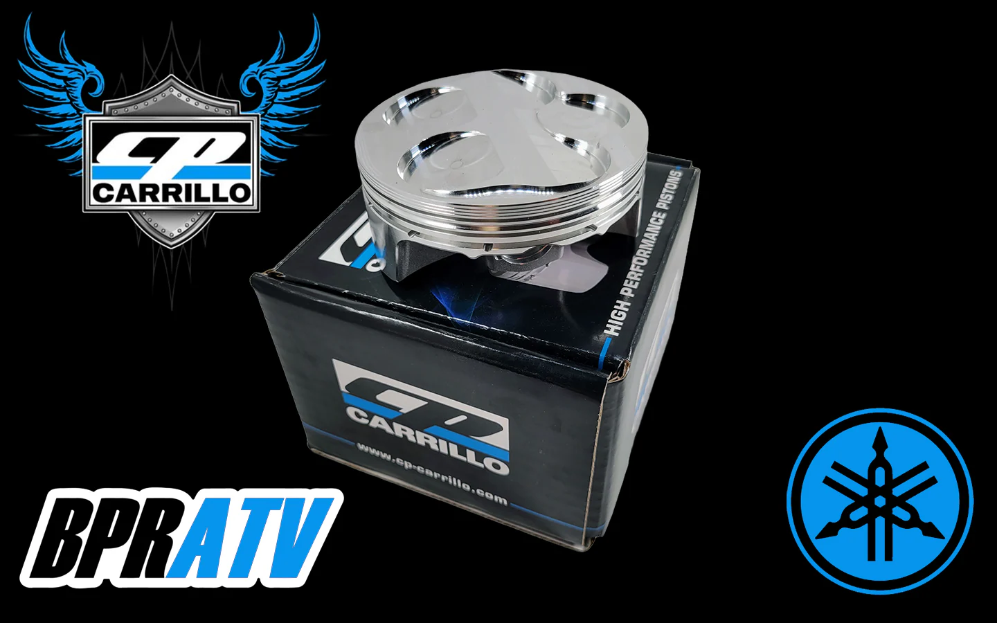 YFZ450R YFZ450X YFZ 95mm CP Stock Standard Bore Piston 12.75:1 & Cometic Gaskets - Image 2
