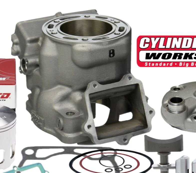 YZ250 YZ 250 250X Top End Rebuild Kit V Force 3 Reeds Cylinder Head Powervalve - Image 3