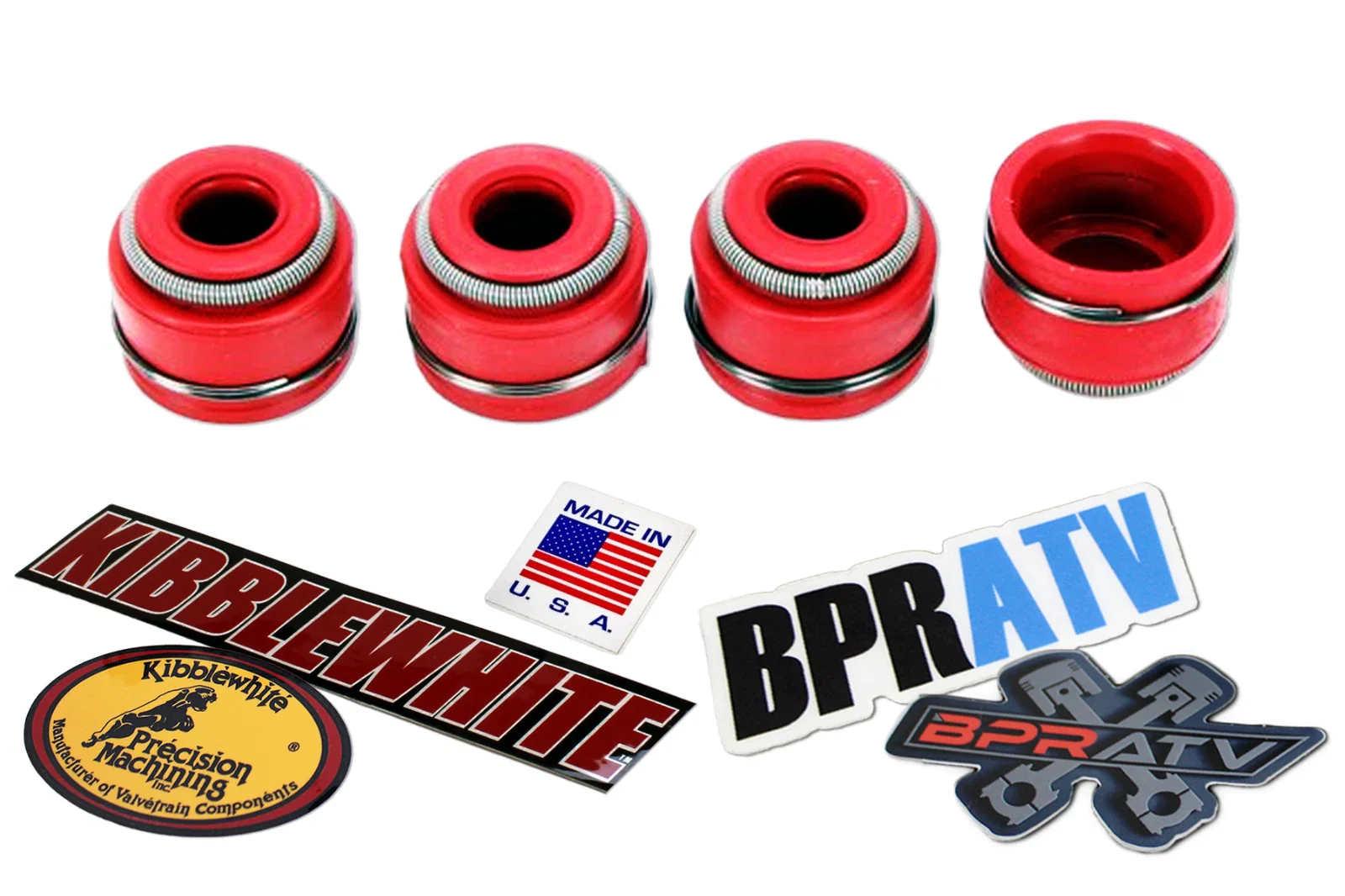 YZ250F WR250F YZ250FX 19-25 Kibblewhite Titanium Intake Valves KP Red Seals OEM - Image 8