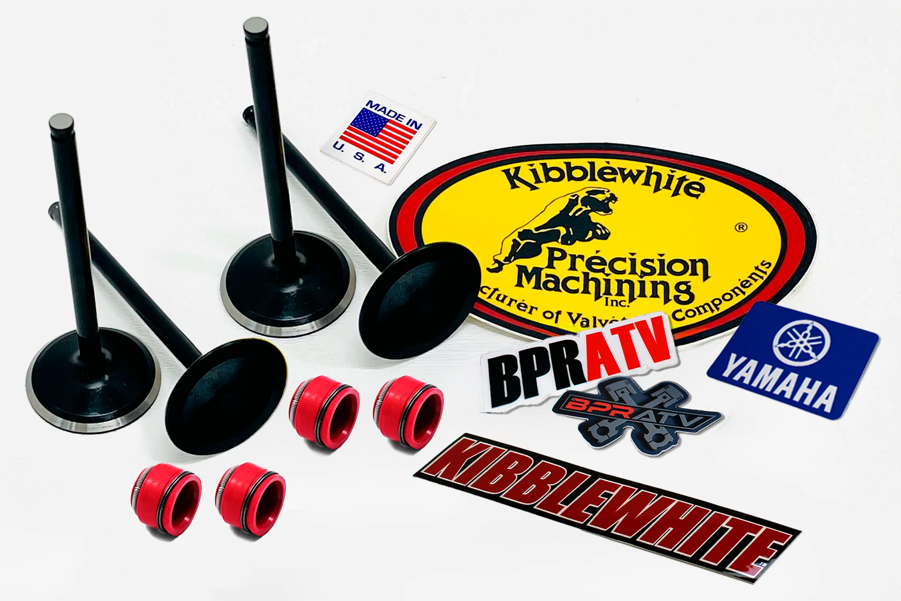 YZ450F 10-13 Kibblewhite Complete Head Rebuild Kit Titanium Springs Valves Seals - Image 4